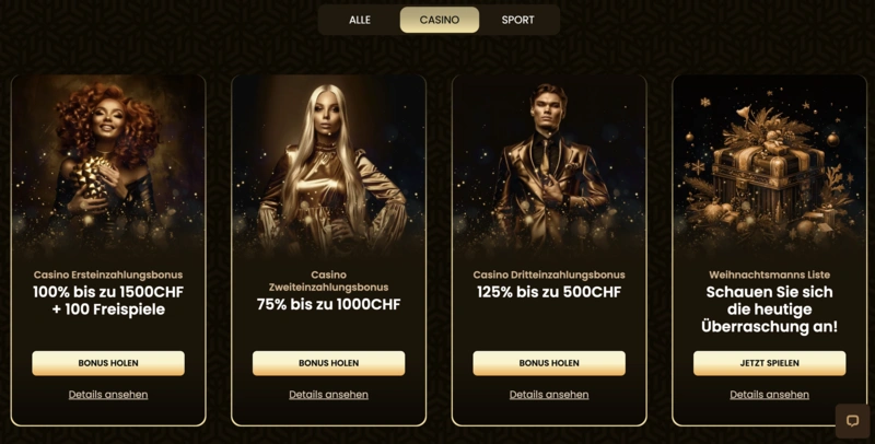 GoldSpin Bonuses